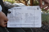 wilderness permit
