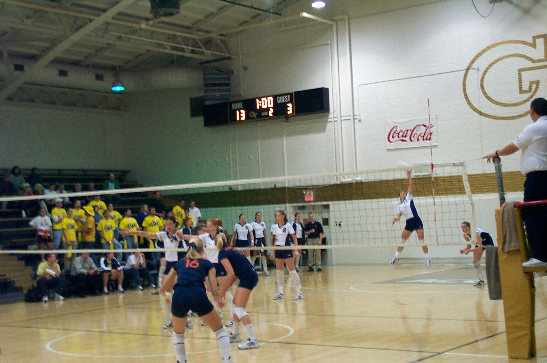 2000 10 10 Vollyball Tech Clemson-015