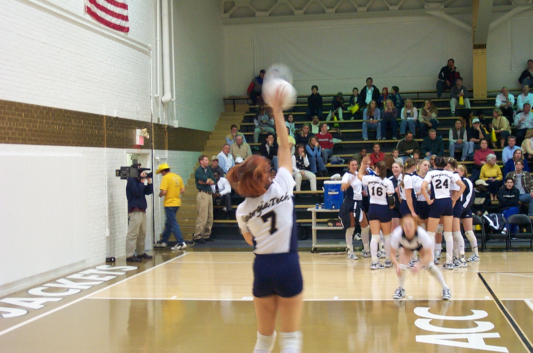 2000 10 10 Vollyball Tech Clemson-023