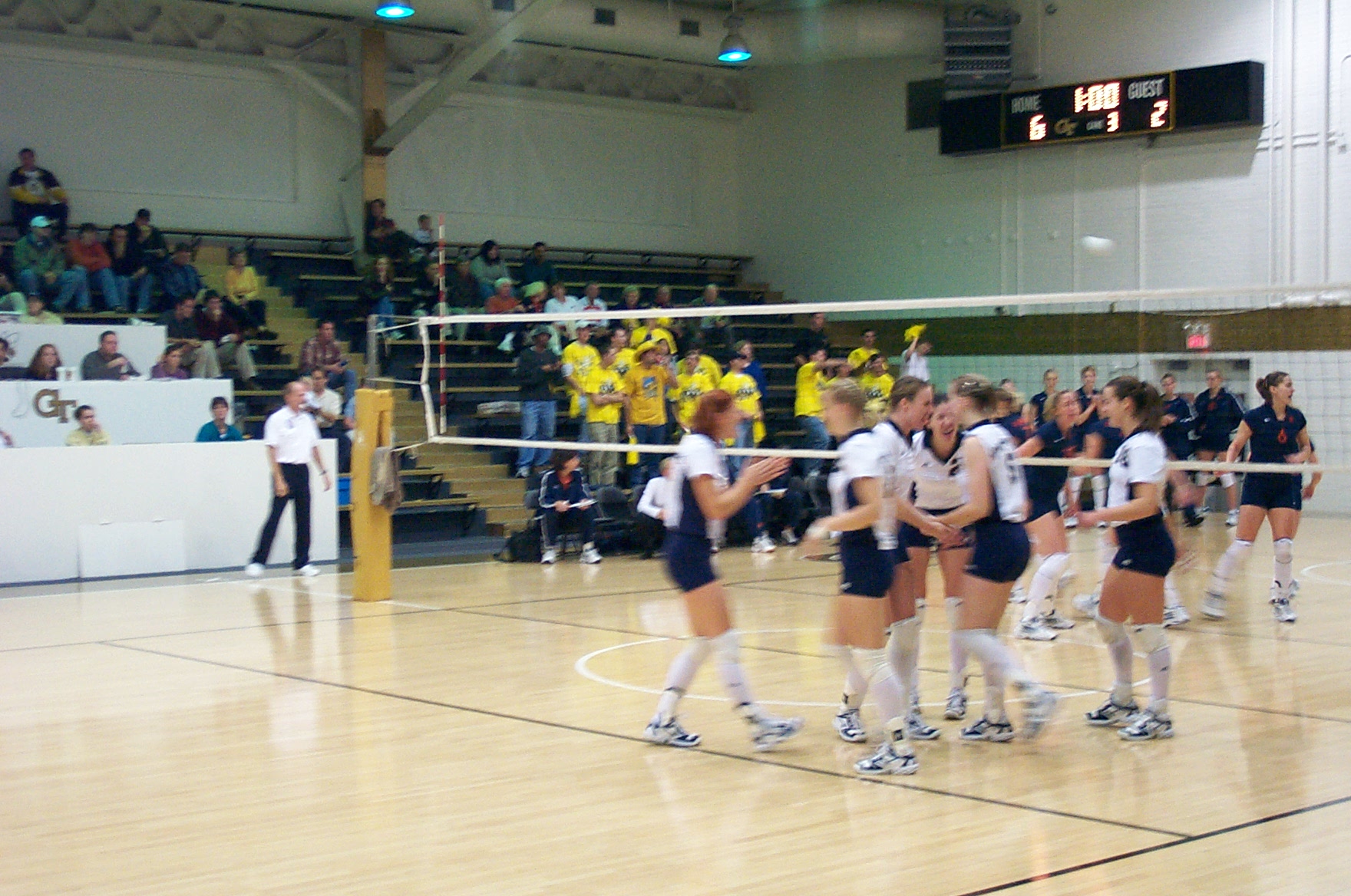 2000 10 10 Vollyball Tech Clemson-035