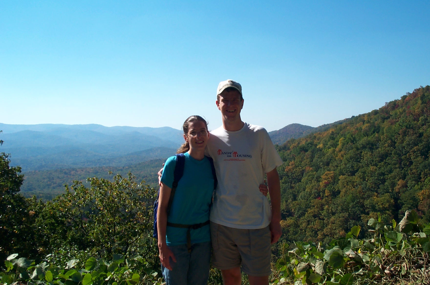 2000 10 15 Amicalola Falls hiking-015