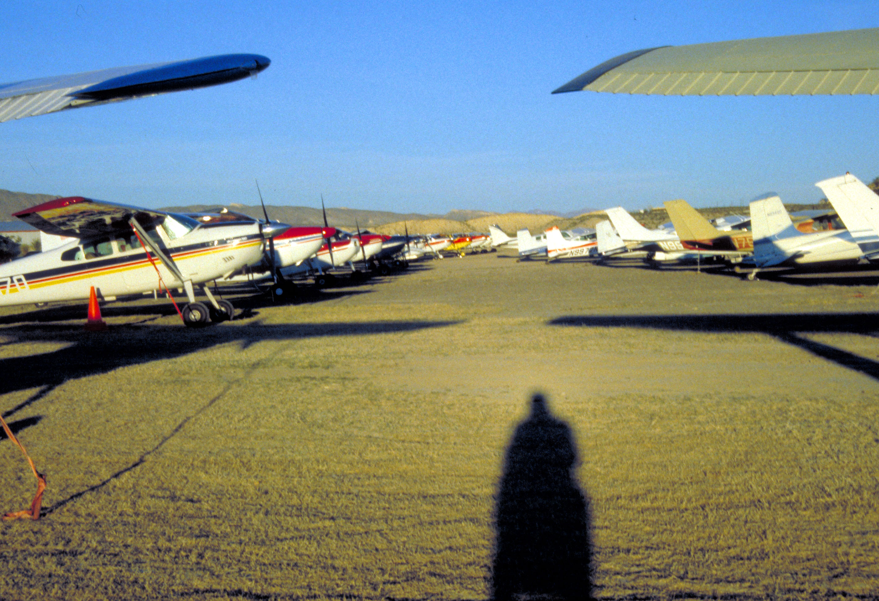 lots of Cessna 182 taildraggers