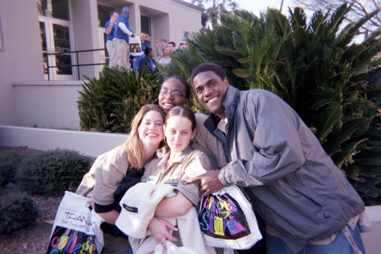 Anna, Esenam, Jennifer and a friend