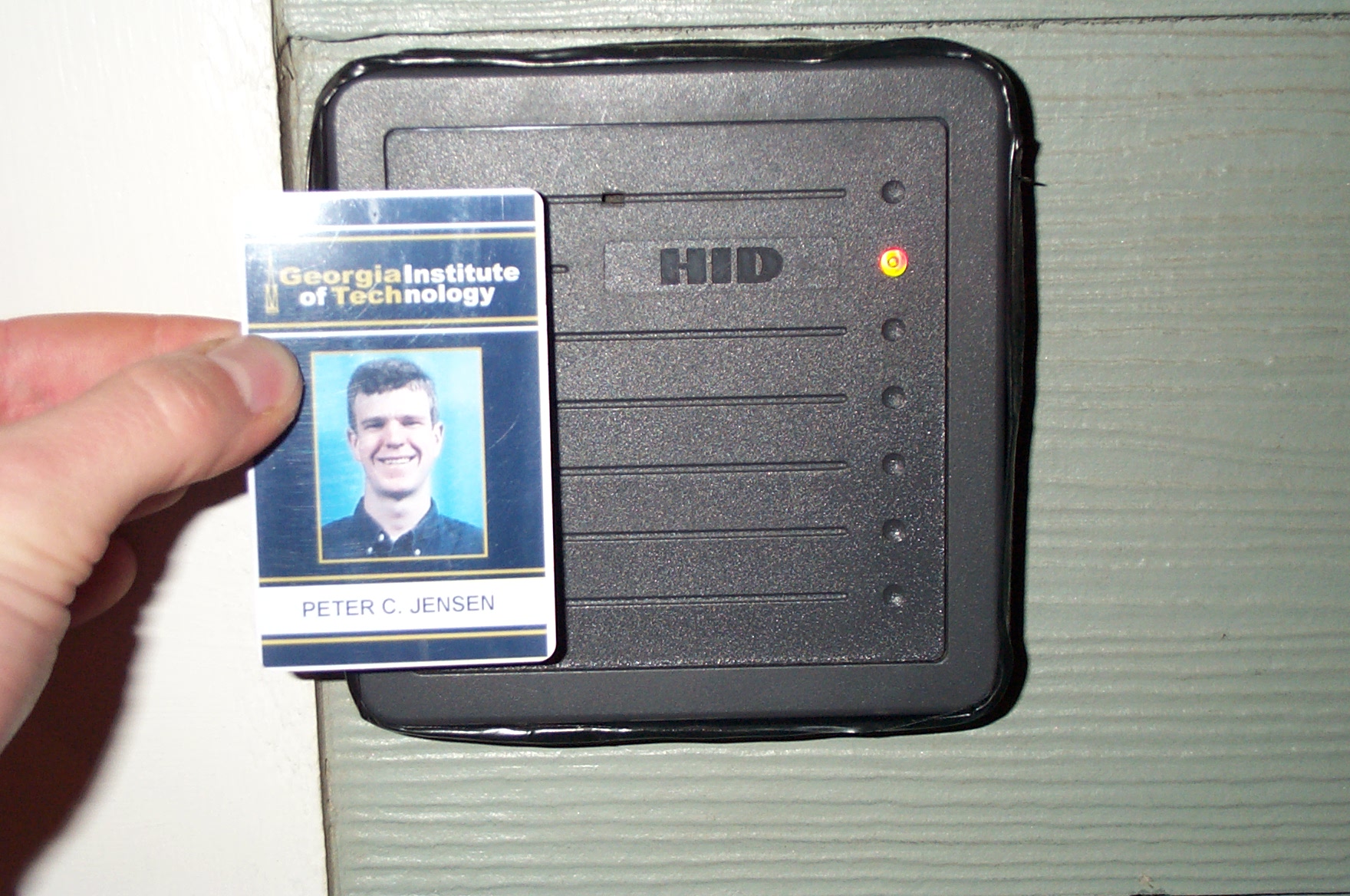 HIDcorp ProxPlus reader with Peter's ID