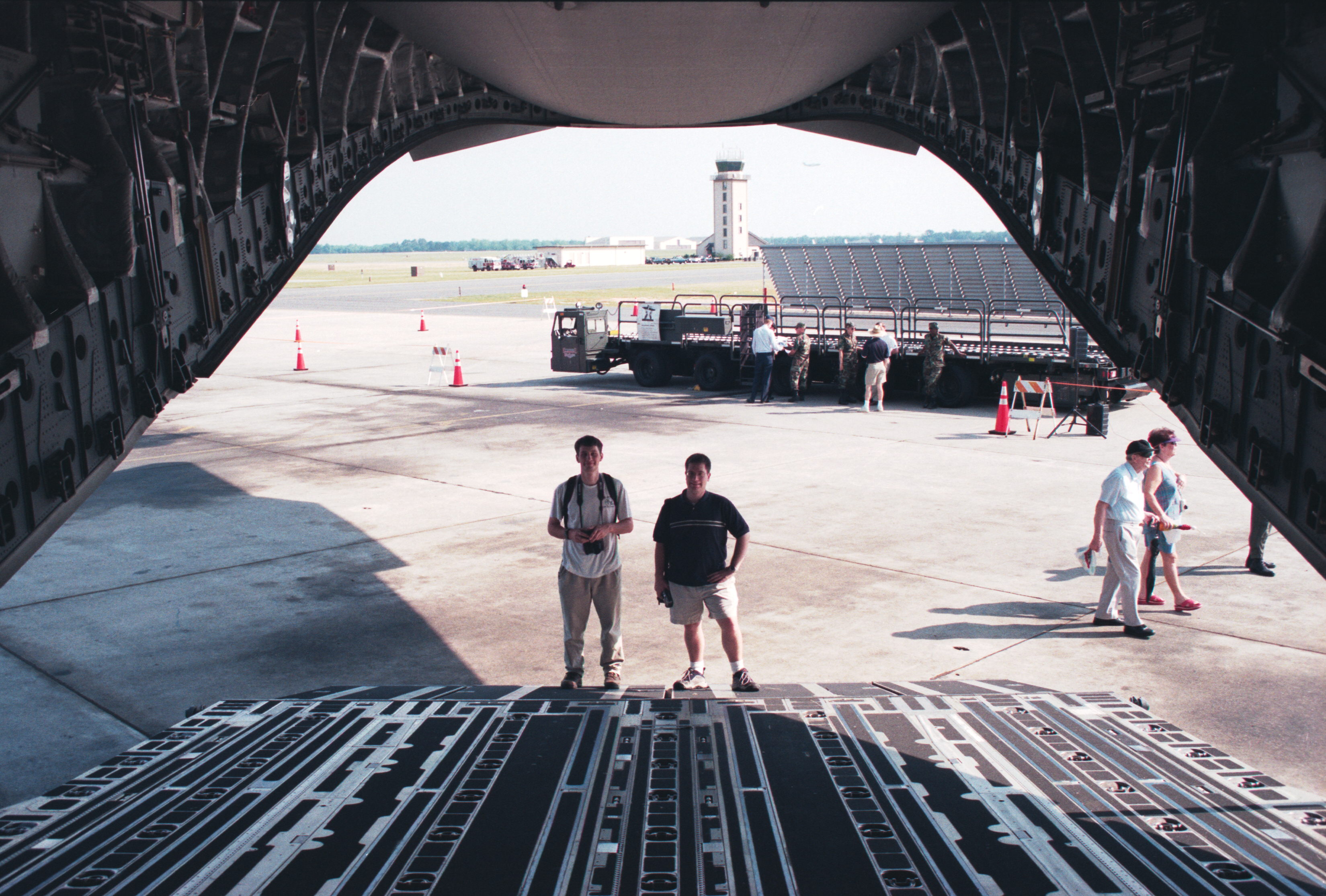 charles jon down the ramp