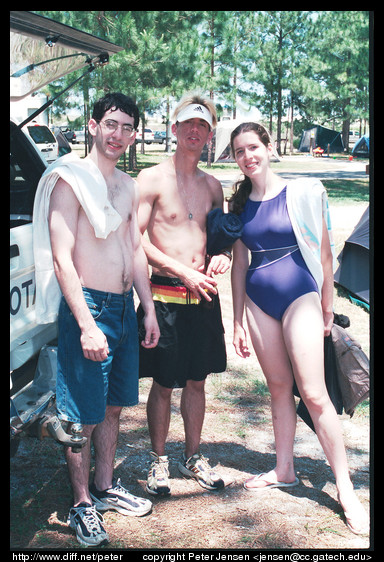 jon aaron blair before swimming