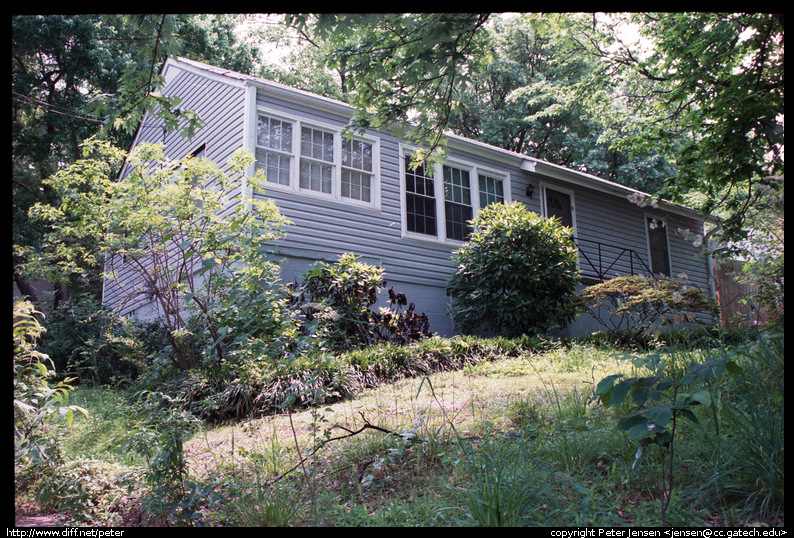 house from corner