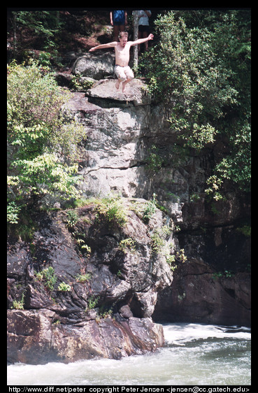 cliff dive 1