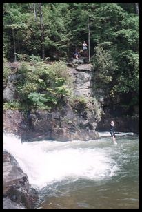 cliff diver