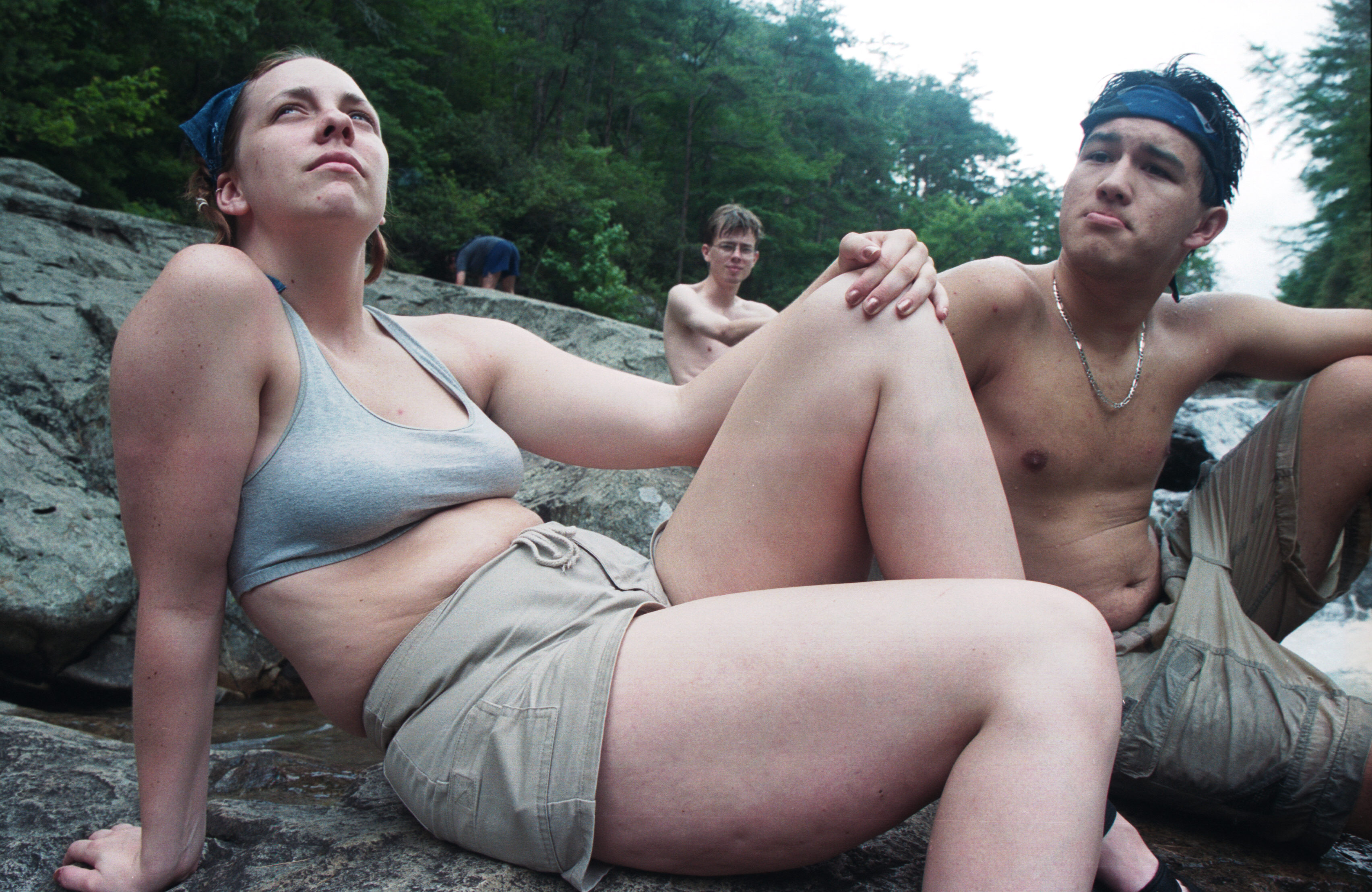 danielle jeff mike at the falls