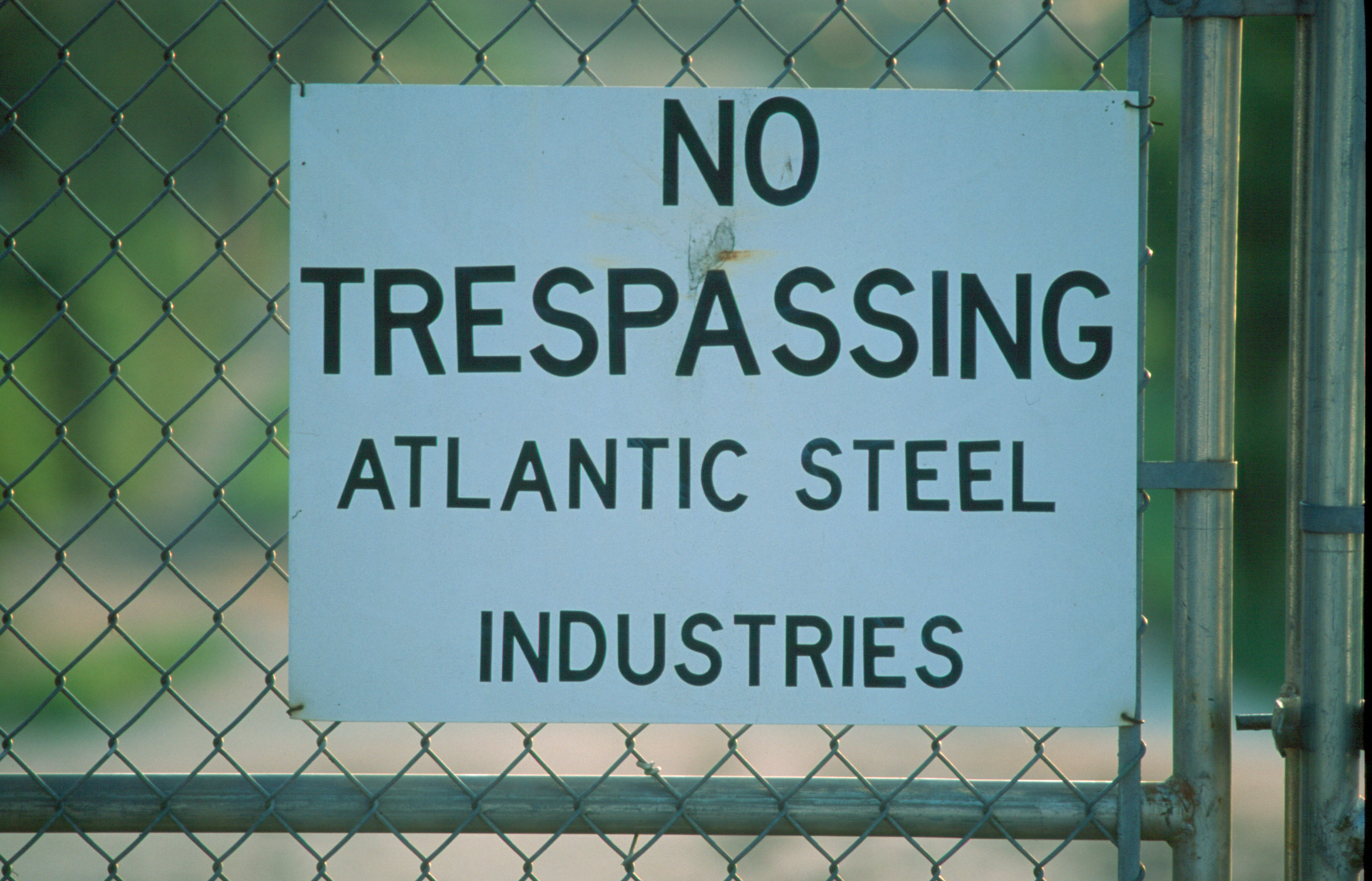 atlanta steel no trespassing