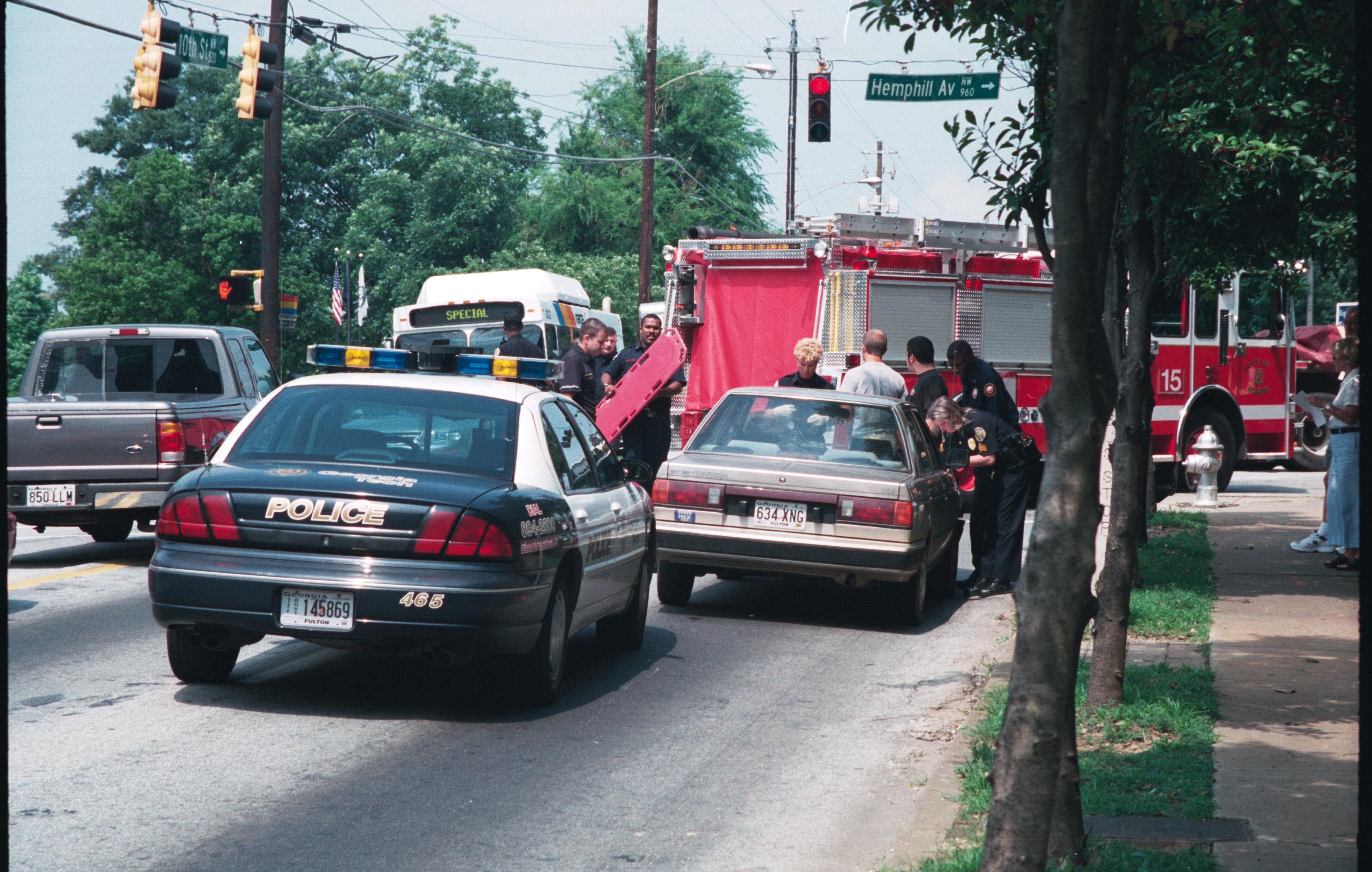 wreck at tenth and hemphill