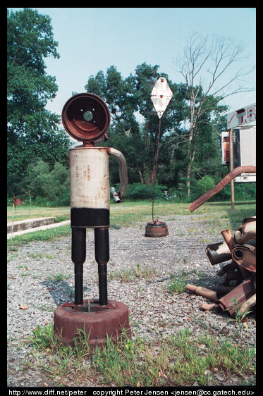 muffler sculpture