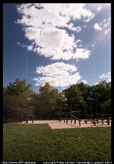 park with polarizer