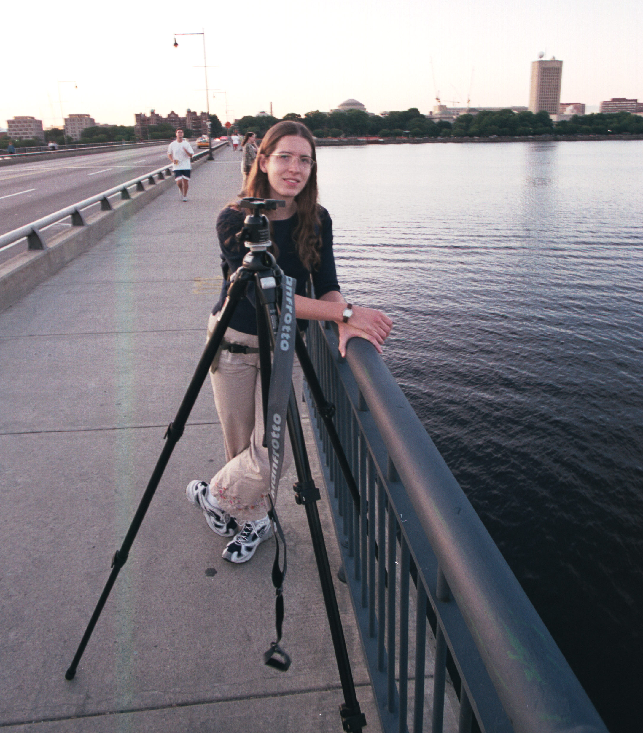 Blair on Harvard bridge