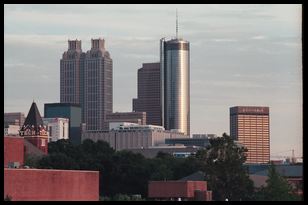 Tech Tower and downtown