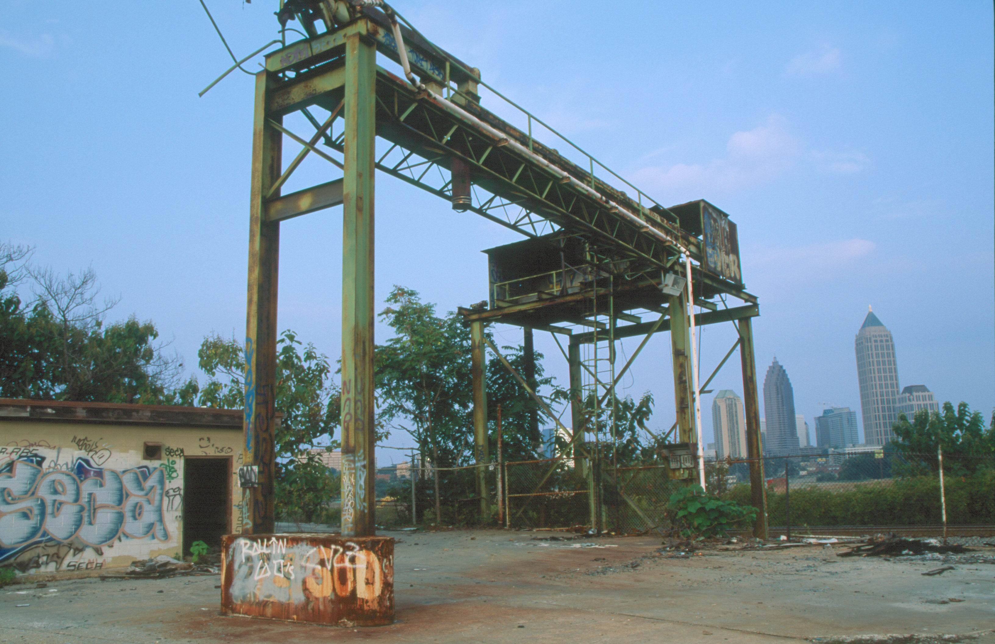 crane and skyline