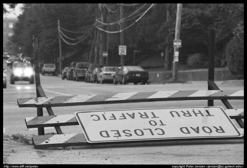 road closed 3