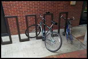 how not to lock a bike