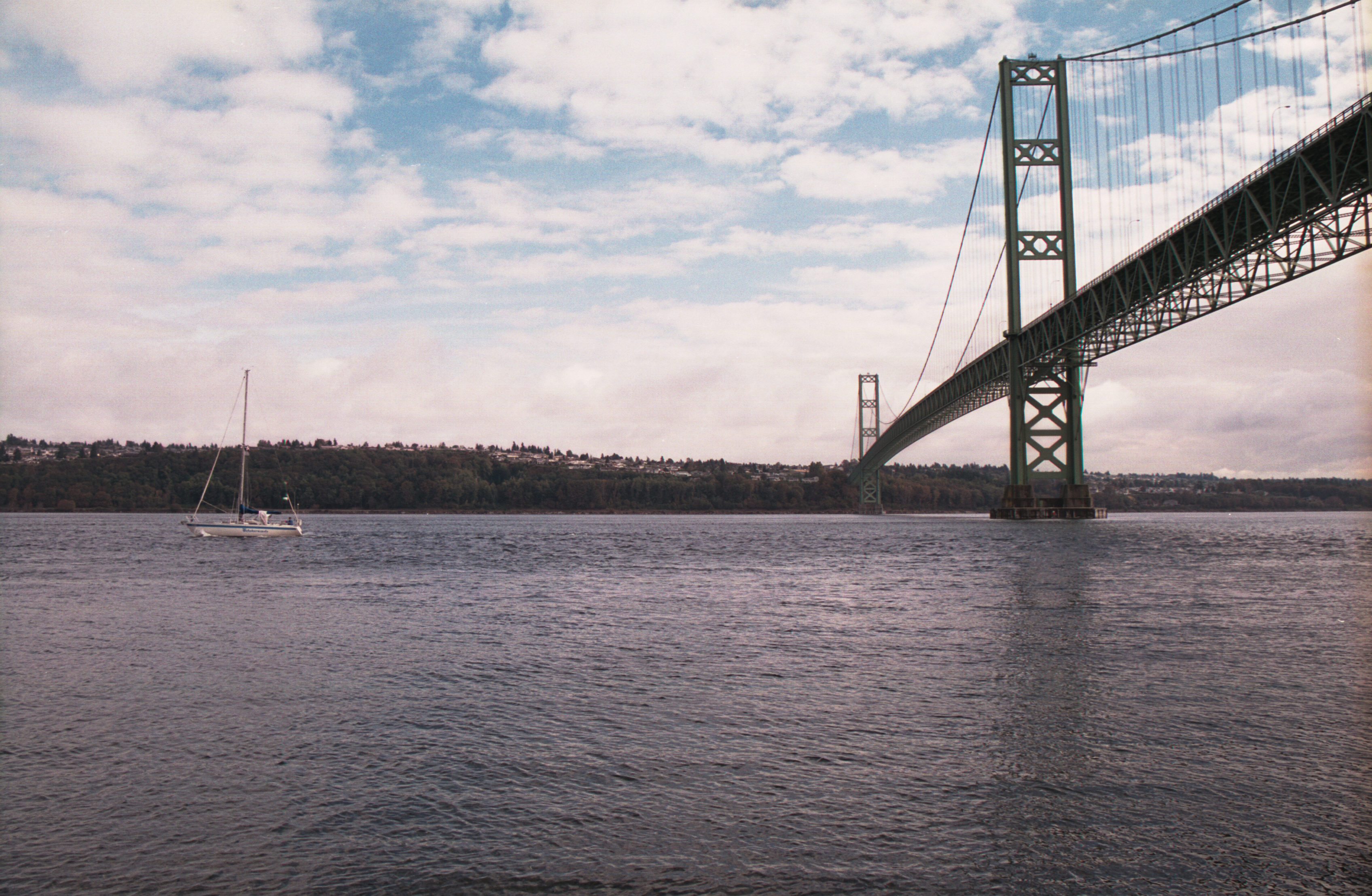 boat and bridge