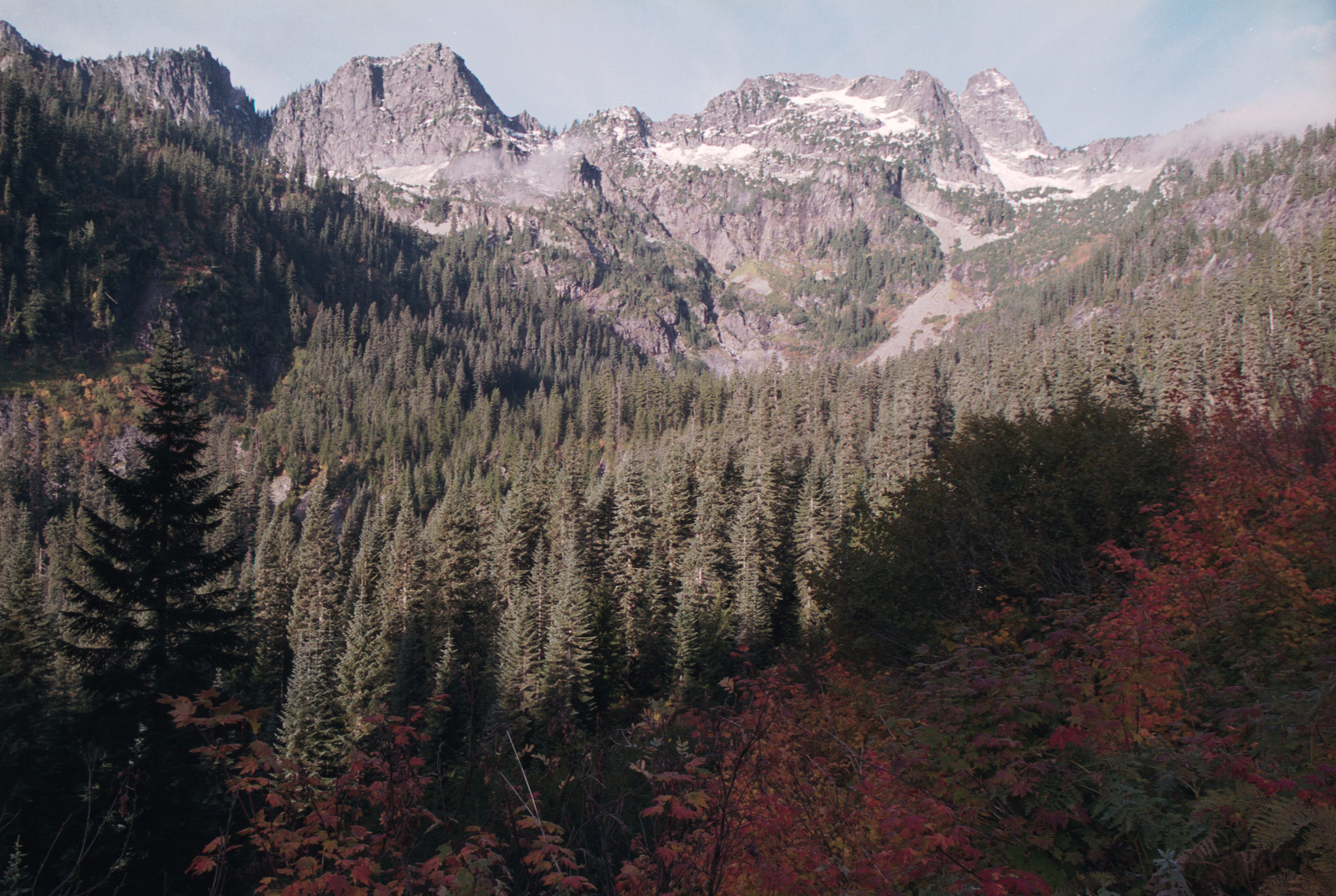 Snow Lake trail view