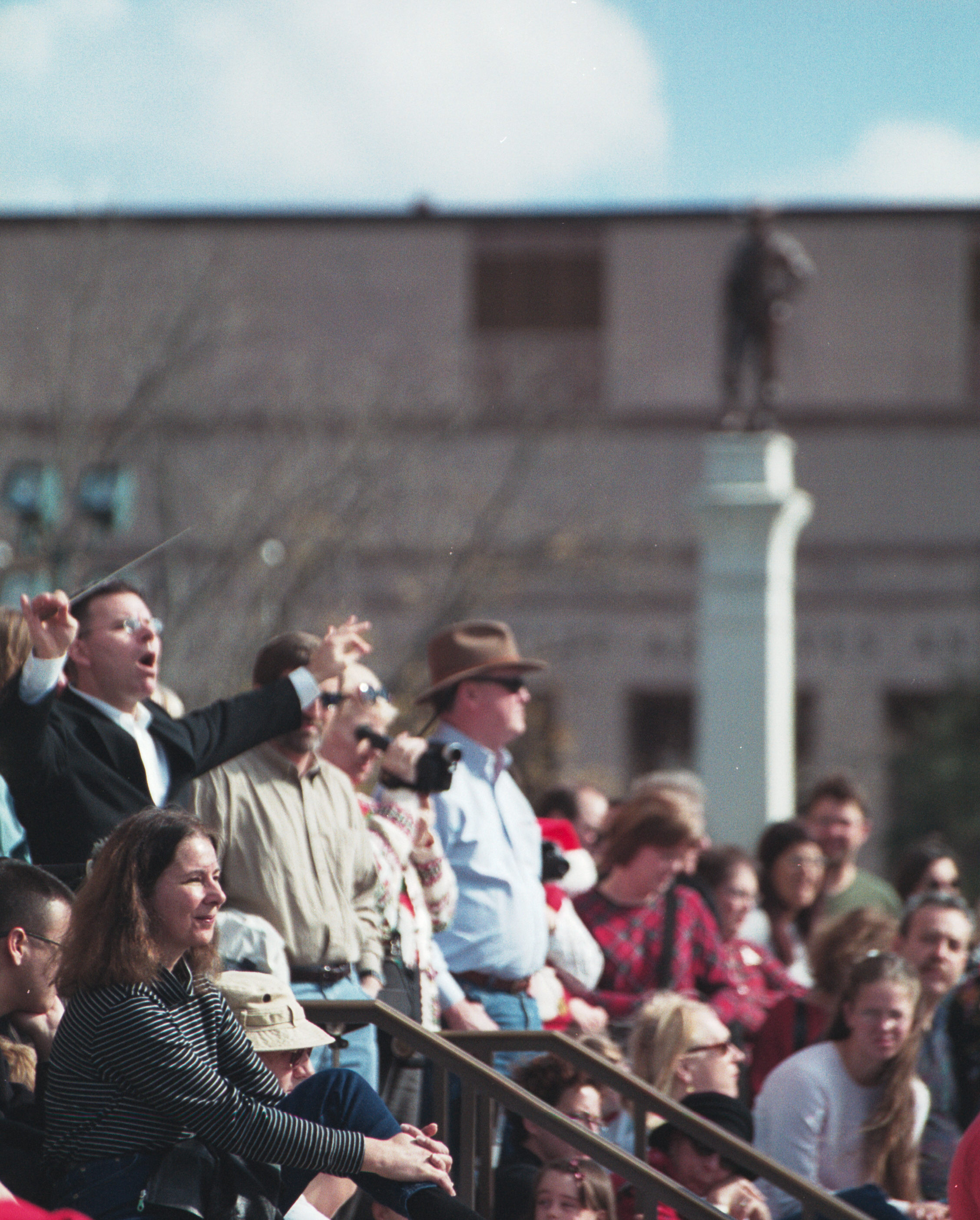 conductor of the tuba concert at the capitol steps