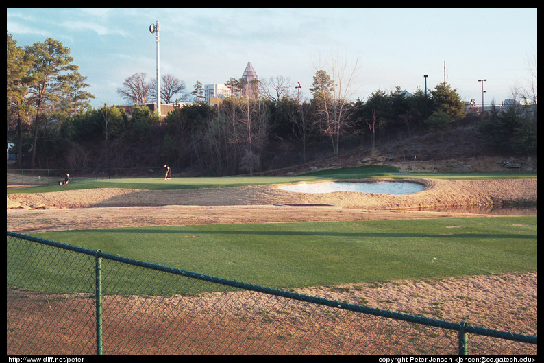 golf and bank of america