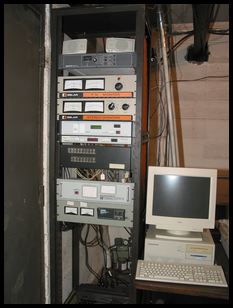 WREK's telemetry stack and computer