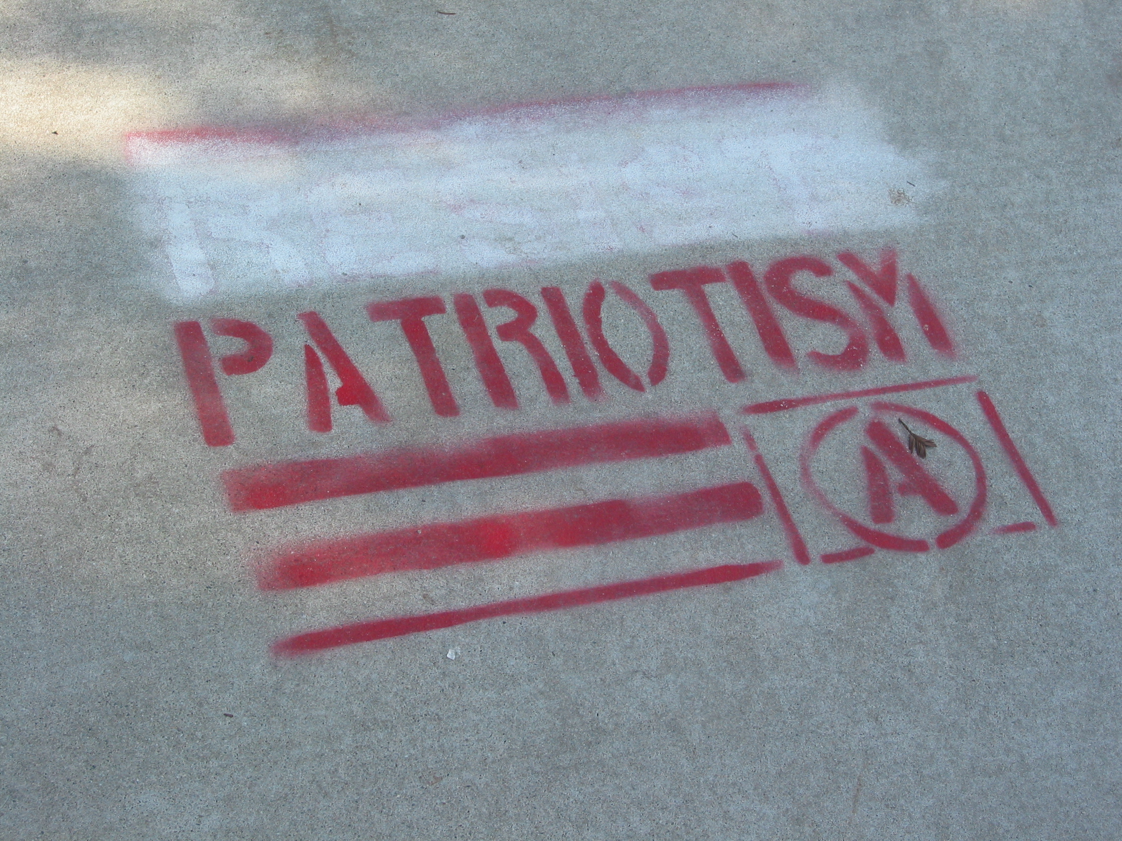 reject patriotism