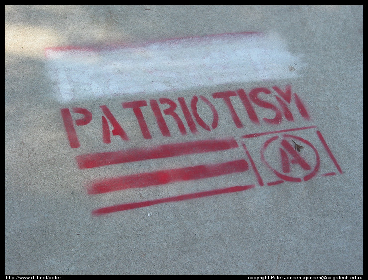 reject patriotism