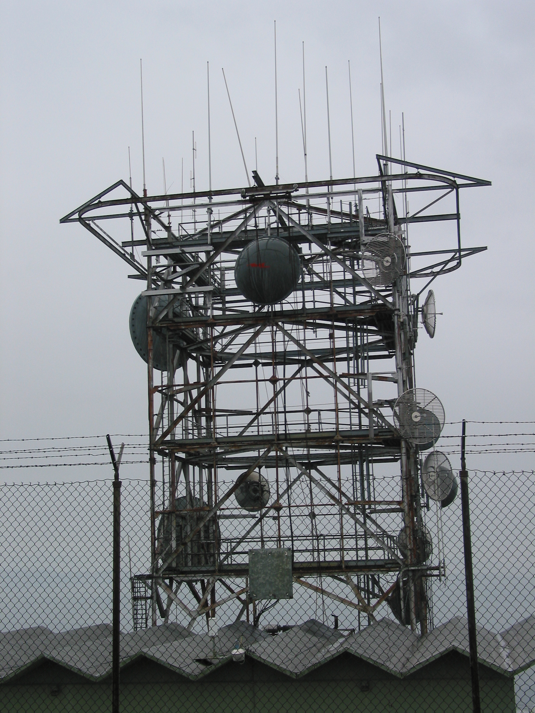 radio towers on Mt. Diablo