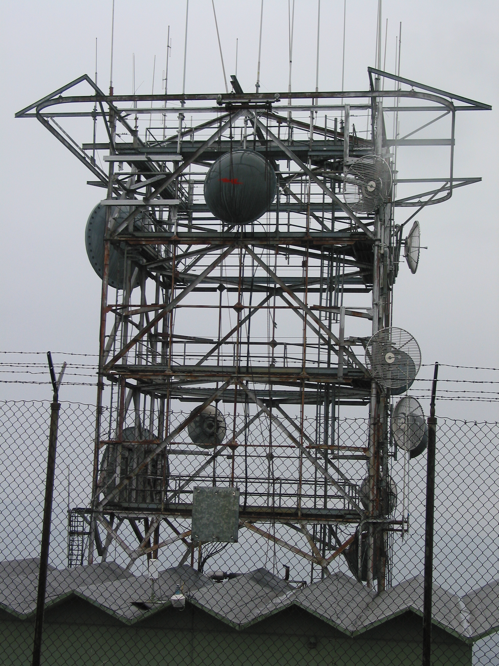 radio towers on Mt. Diablo