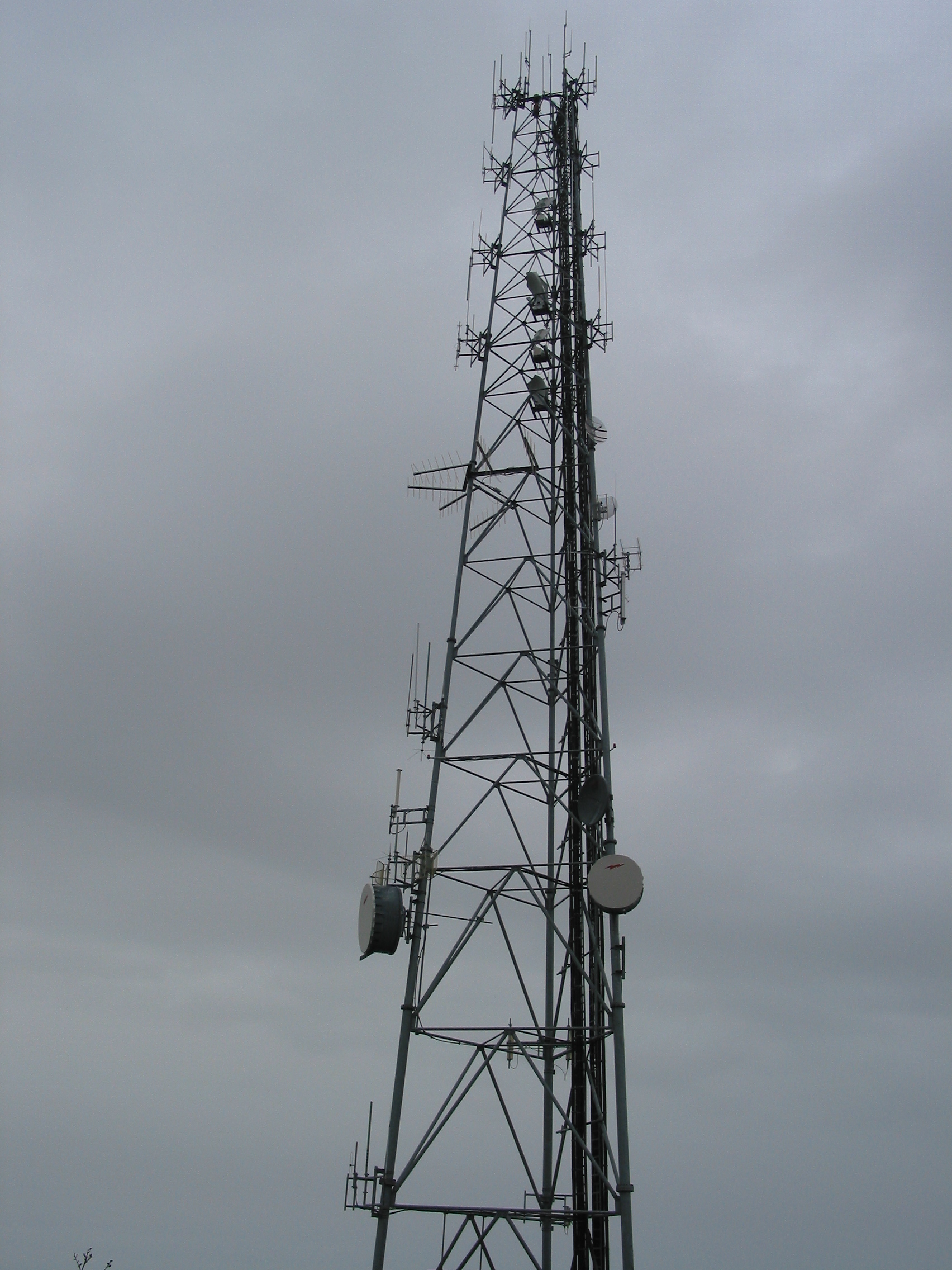 radio towers on Mt. Diablo