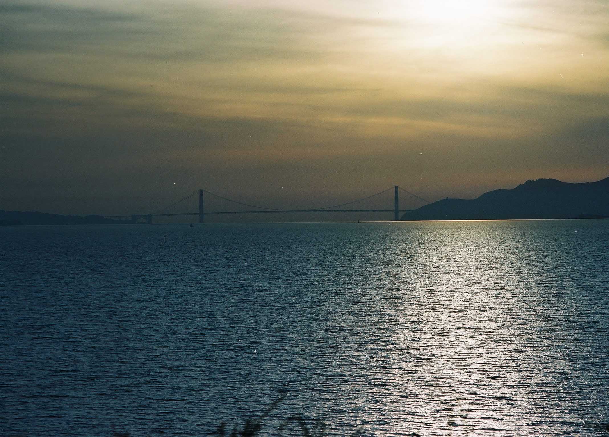 Golden Gate from the horse tracks