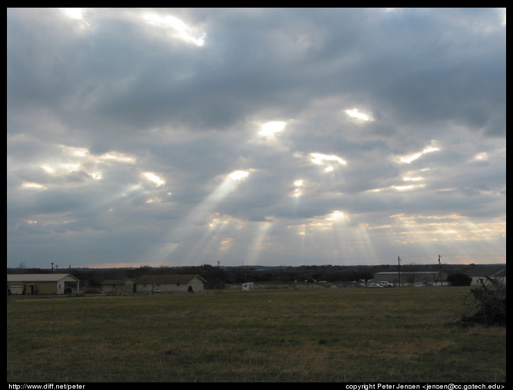 rays of light