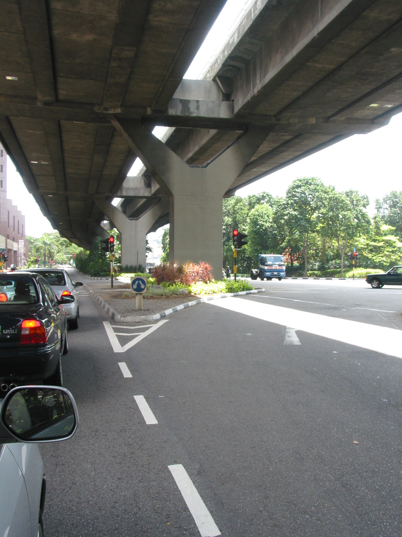 neat overpass construction