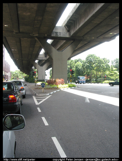 neat overpass construction