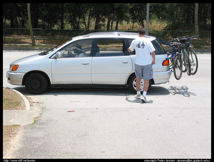 Jacob and the White's Toyota Picnic