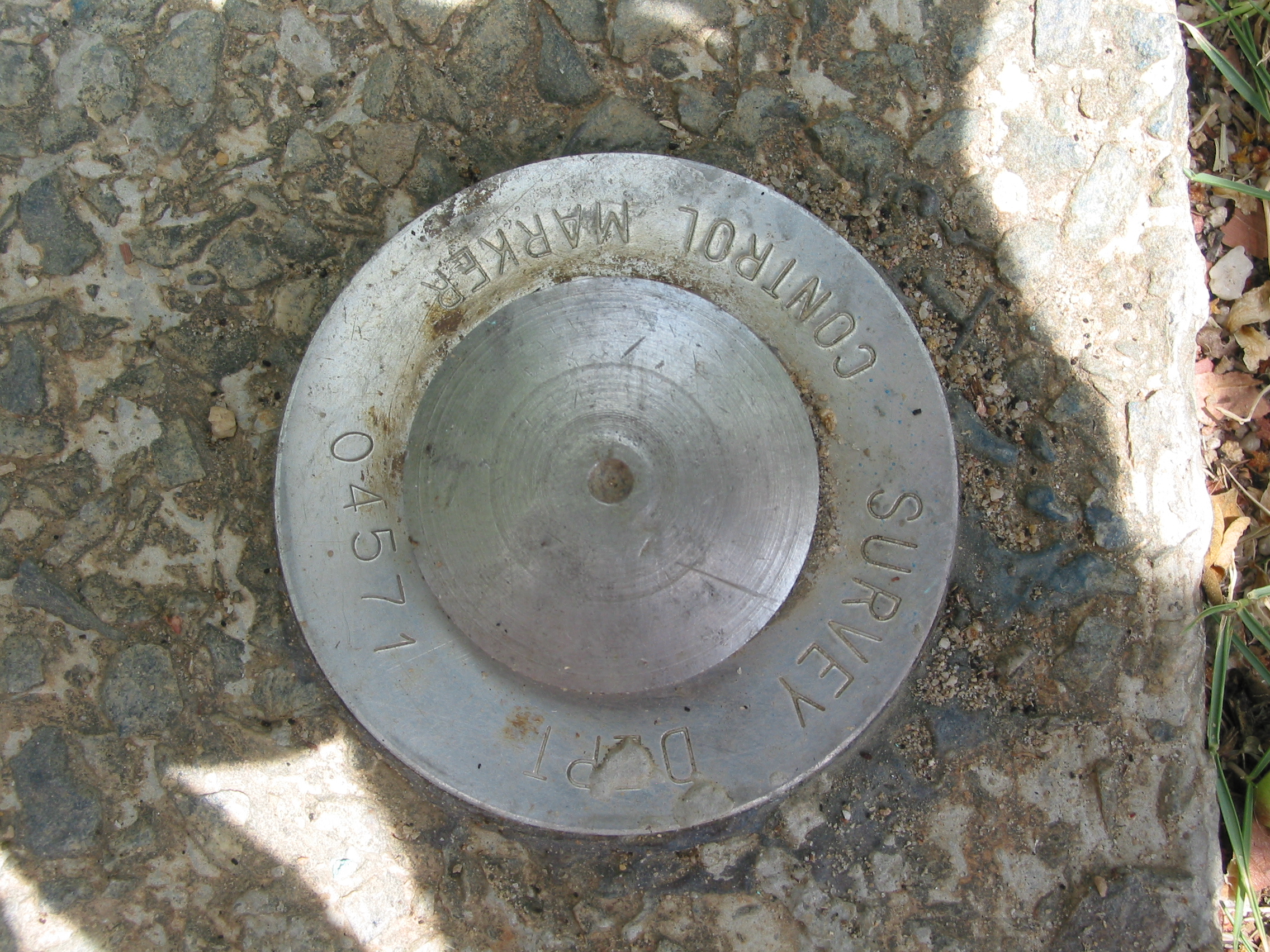 Survey Dept. control marker