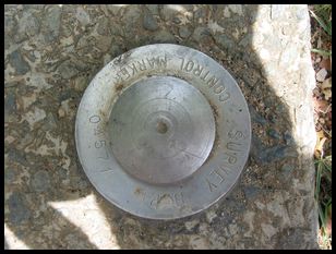 Survey Dept. control marker