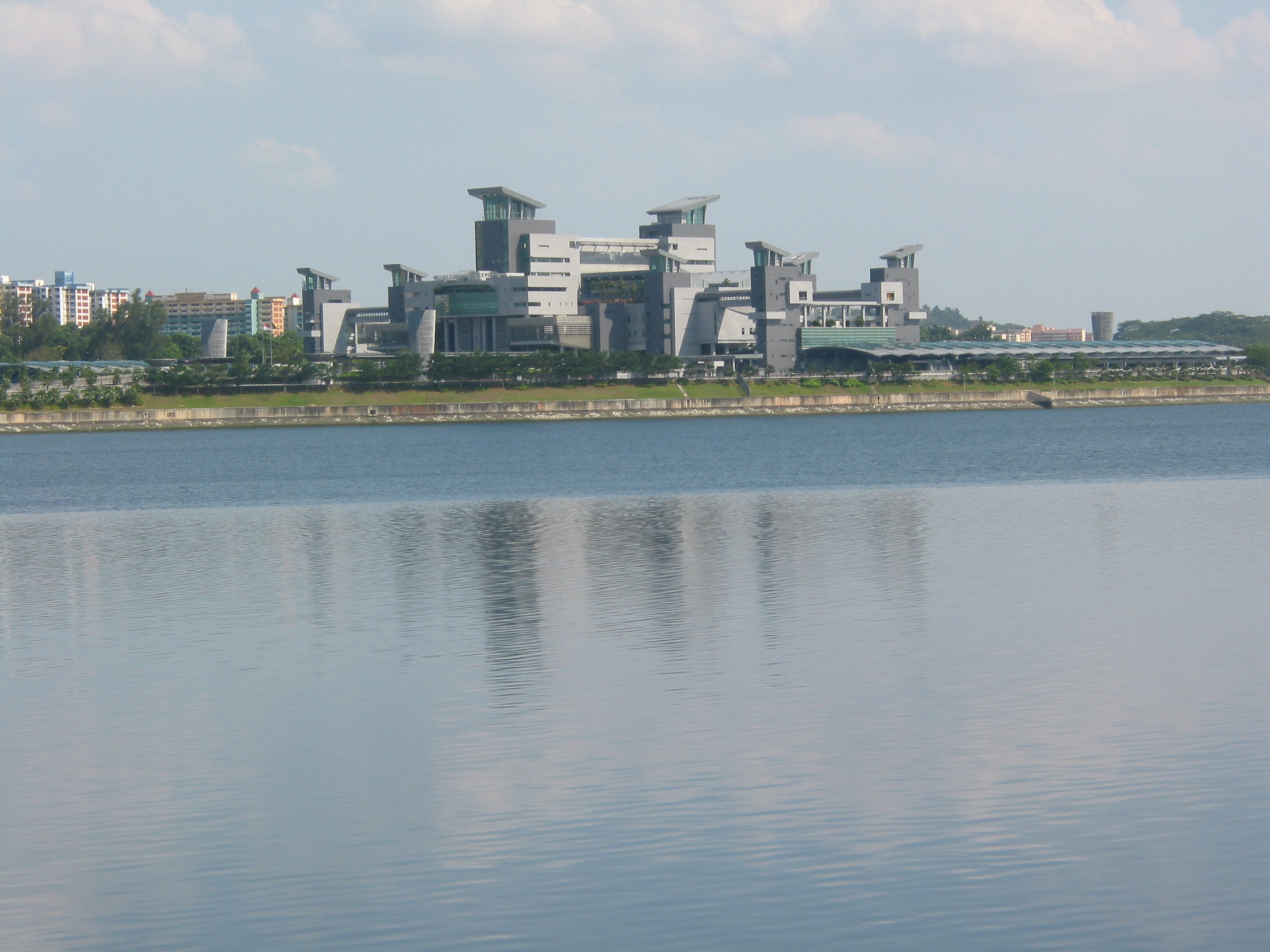 Singapore border fortress