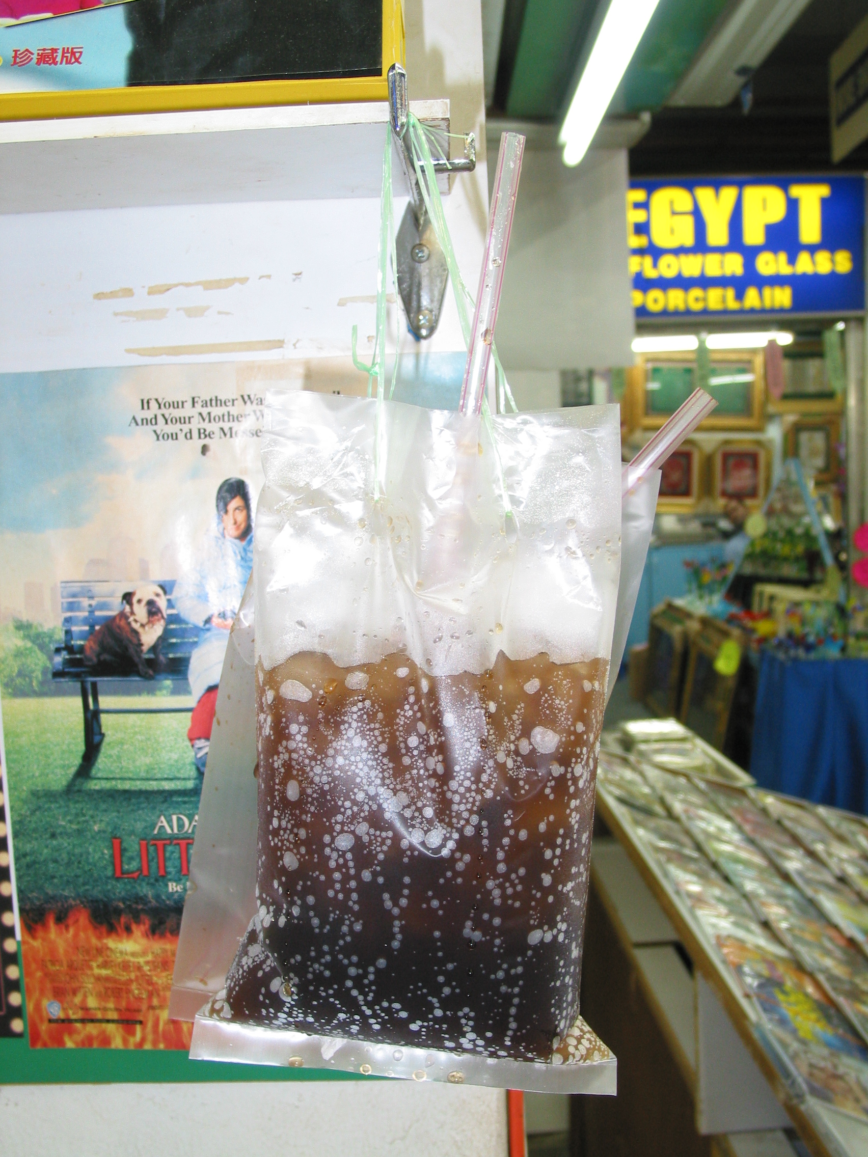 coke in a bag!