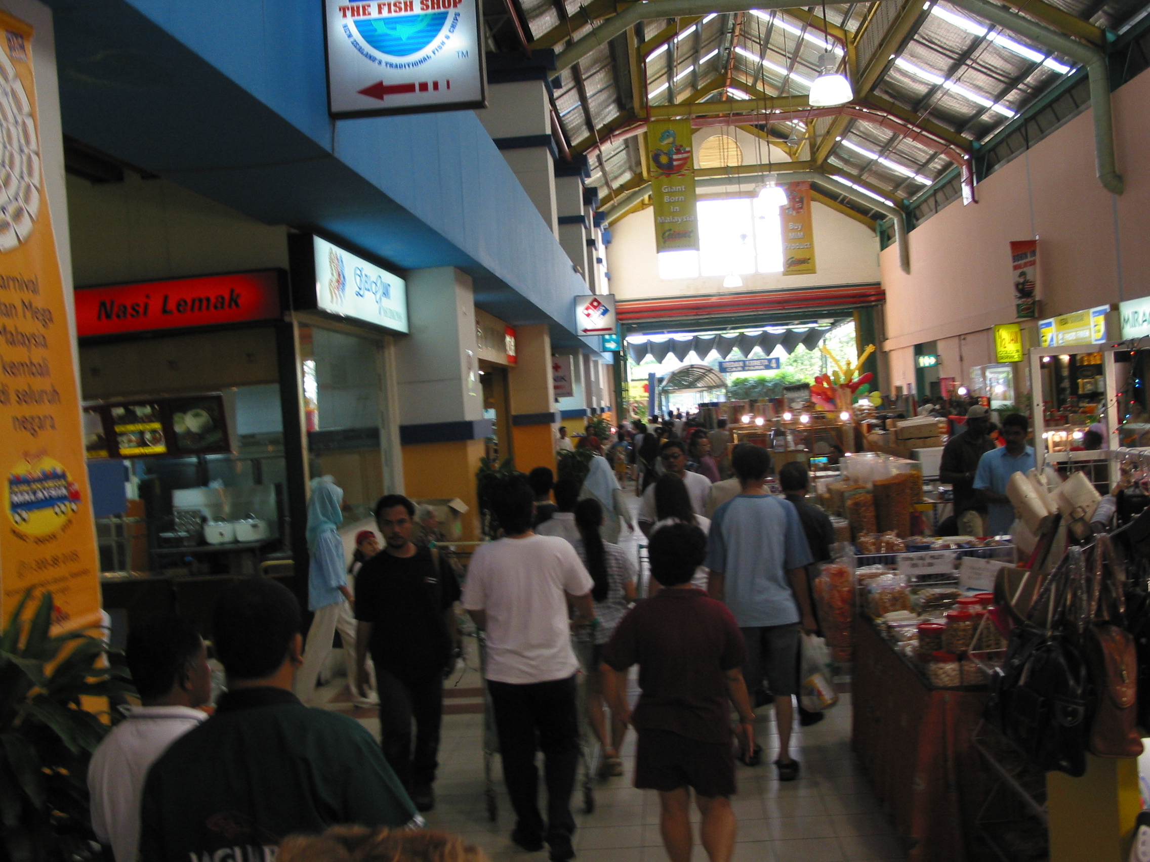 inside of market