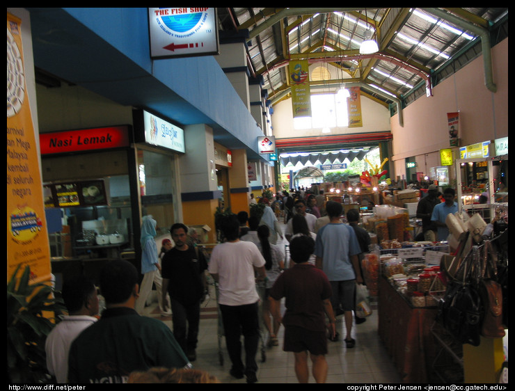 inside of market