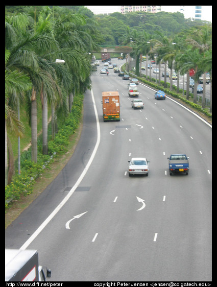 gotta love those road markings