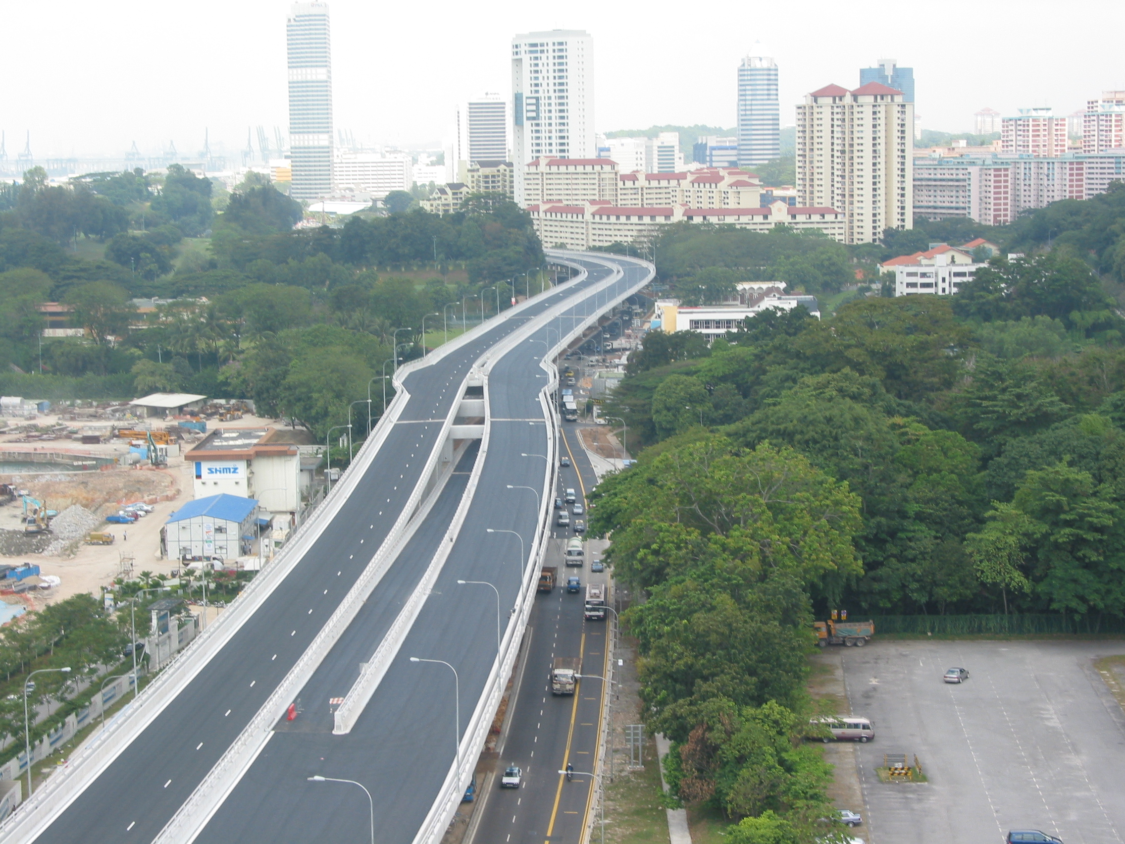 new road construction