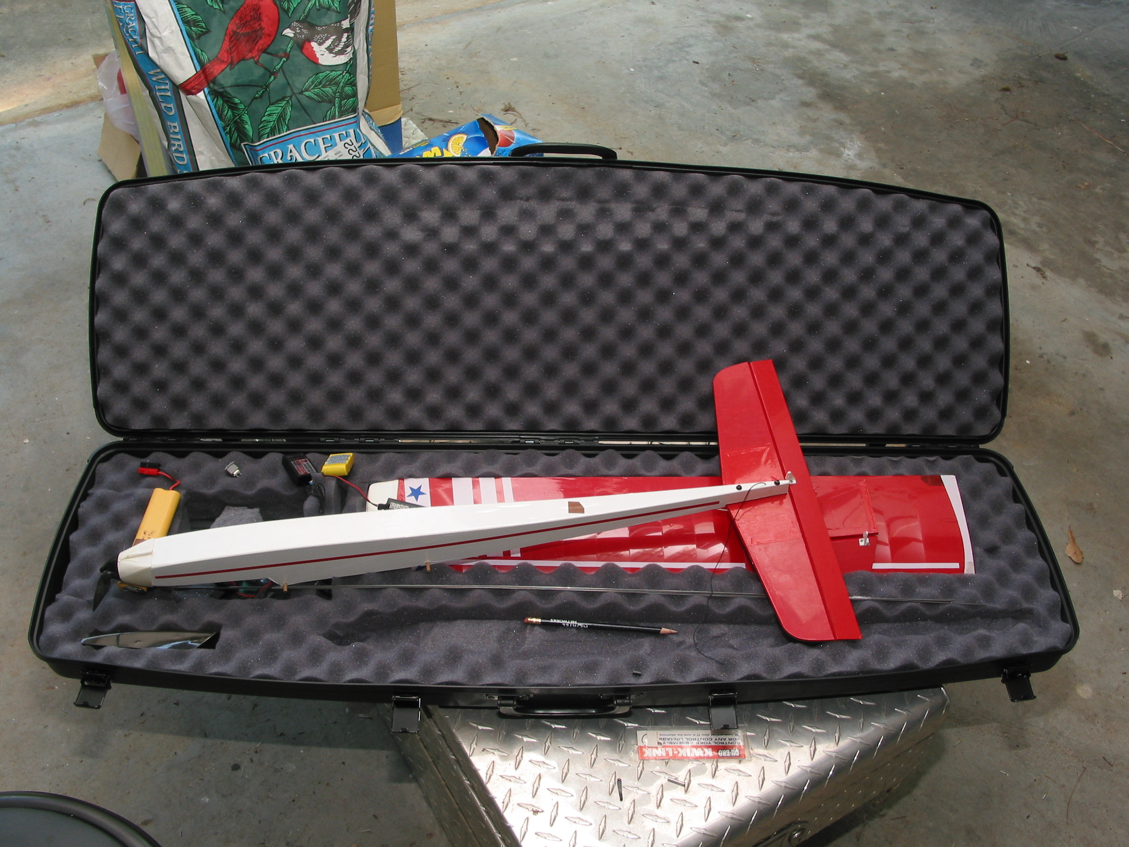 Hacker Timothy speed 400 glider, in bow case