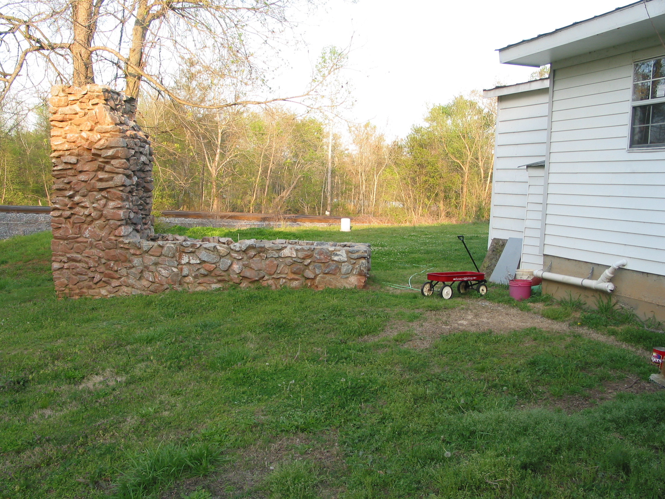 bbq pit area