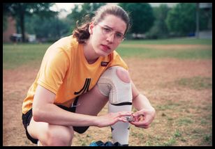 Blair clipping nails