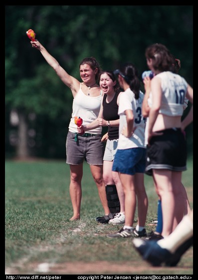 cheering